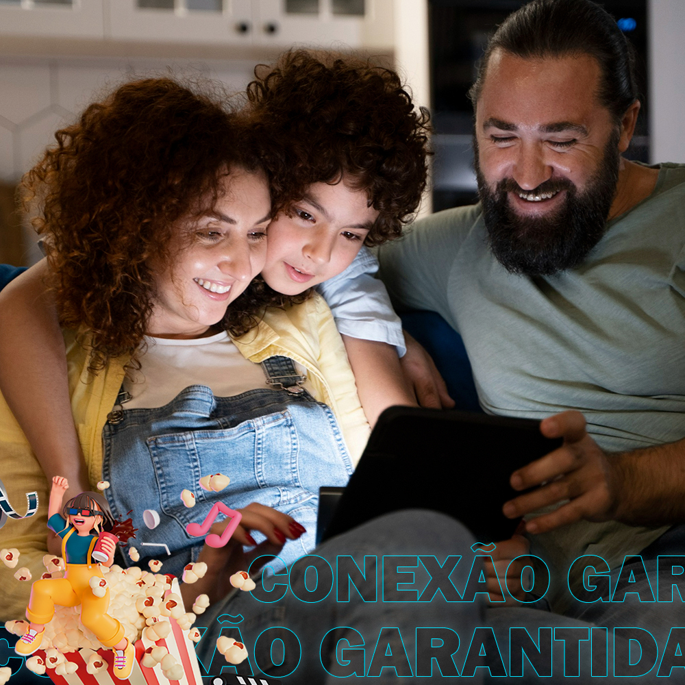 Cliente usando internet ExclusivoNet